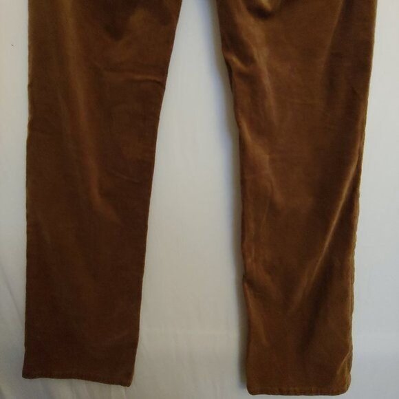 Lauren Ralph Lauren Brown Corduroy Straight Leg Heritage Old Money Pants 8 - Picture 8 of 11